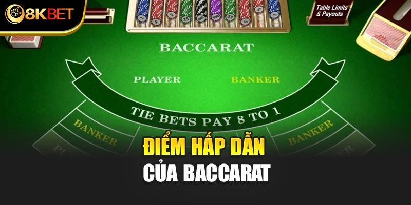 Điểm hấp dẫn của Baccarat